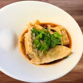 SPICY GARLIC DUMPLINGS