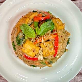VEGAN BASIL FRIED RICE